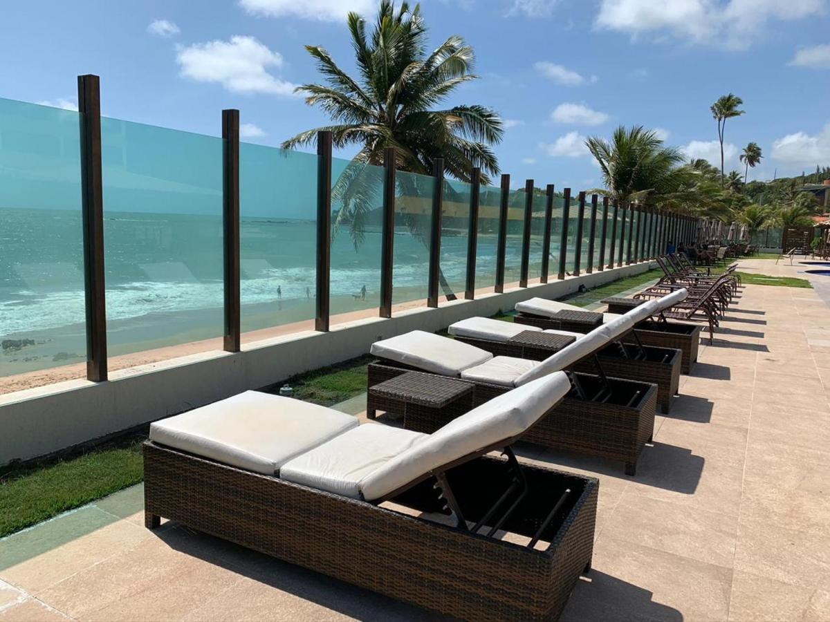 Tabatinga Residence Flat Pe Na Areia II Conde  Exterior photo