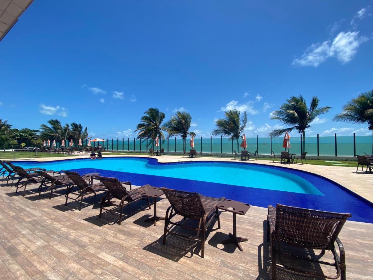 Tabatinga Residence Flat Pe Na Areia II Conde  Exterior photo