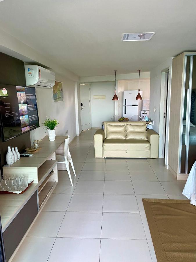 Tabatinga Residence Flat Pe Na Areia II Conde  Exterior photo