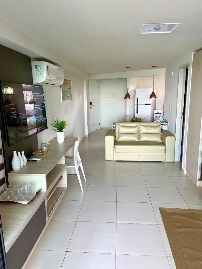 Tabatinga Residence Flat Pe Na Areia II Conde  Exterior photo