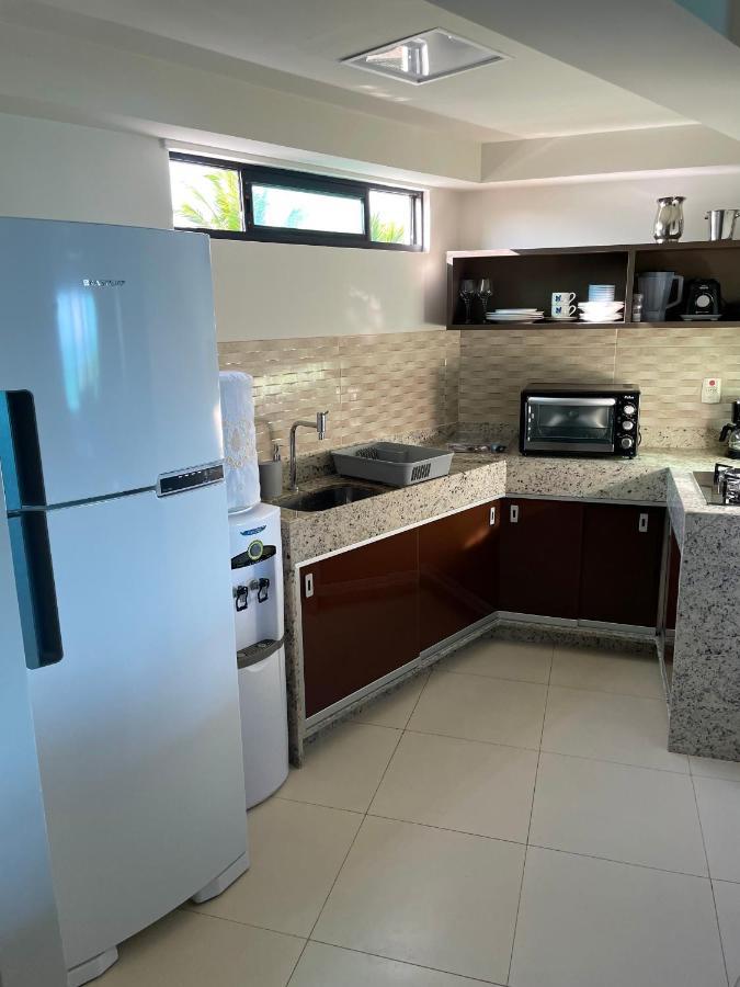 Tabatinga Residence Flat Pe Na Areia II Conde  Exterior photo
